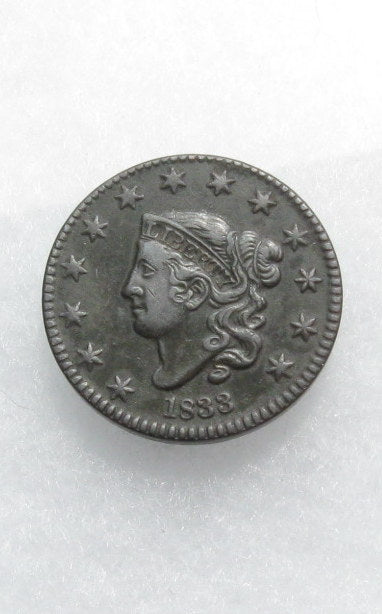 1833 Large Cent XF-40 | Of Coins & Crystals