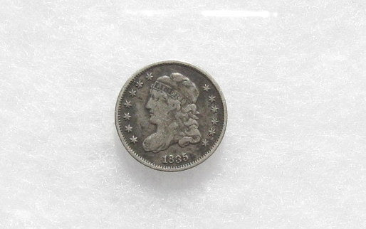 1835 Capped Bust Half Dime VF-20 | Of Coins & Crystals