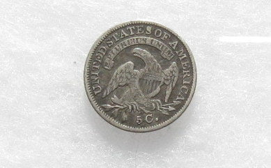 1835 Capped Bust Half Dime VF-20 | Of Coins & Crystals