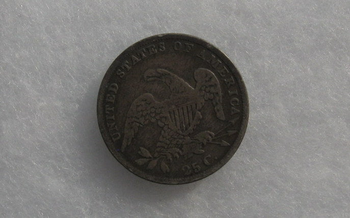 1835 Capped Bust Quarter VF-20 | Of Coins & Crystals