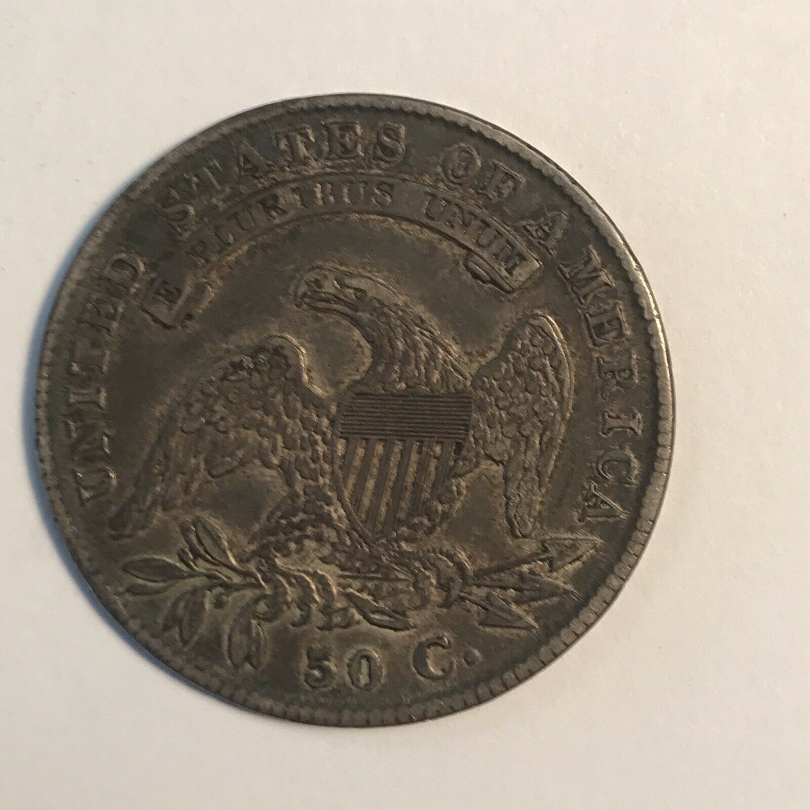 1835 Capped Bust Half Dollar  XF-45 | Of Coins & Crystals