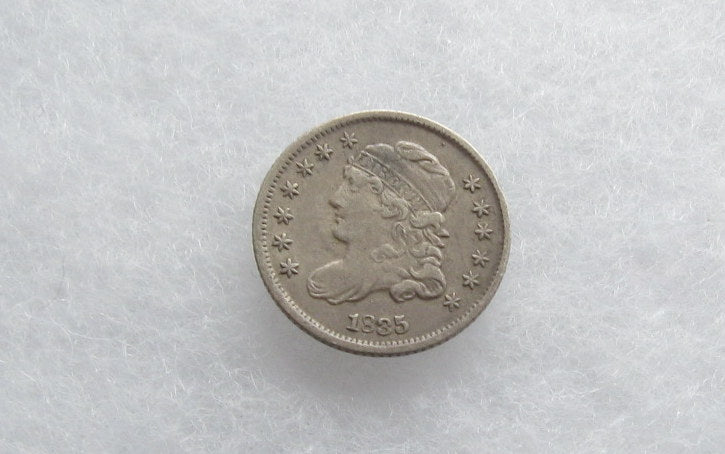 1835,small date, small 5C Capped Bust Half Dime  XF-40
