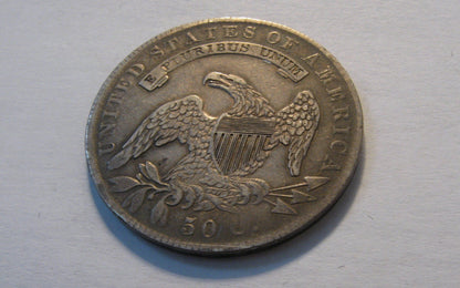 1836 Capped Bust Half Dollar. XF-40 | Of Coins & Crystals