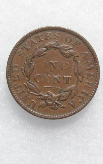 1837 Large Cent XF-40 | Of Coins & Crystals