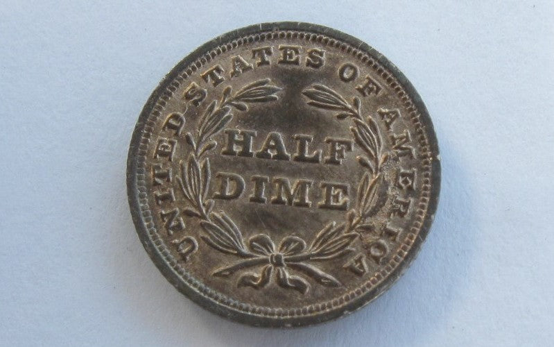 1838 Seated Liberty Half Dime