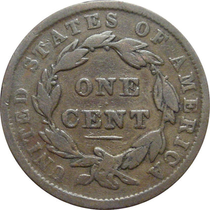 1838 Large Cent F-12 | Of Coins & Crystals