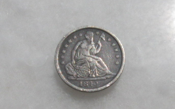 1840 Half Dime XF-40 | Of Coins & Crystals