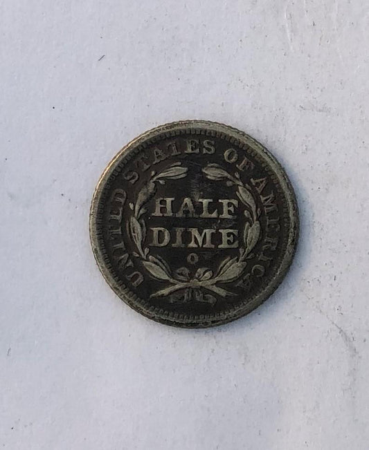 1840 O drapery  Half Dime VF-20 | Of Coins & Crystals