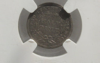1840 Half Dime NGC VF-25 | Of Coins & Crystals