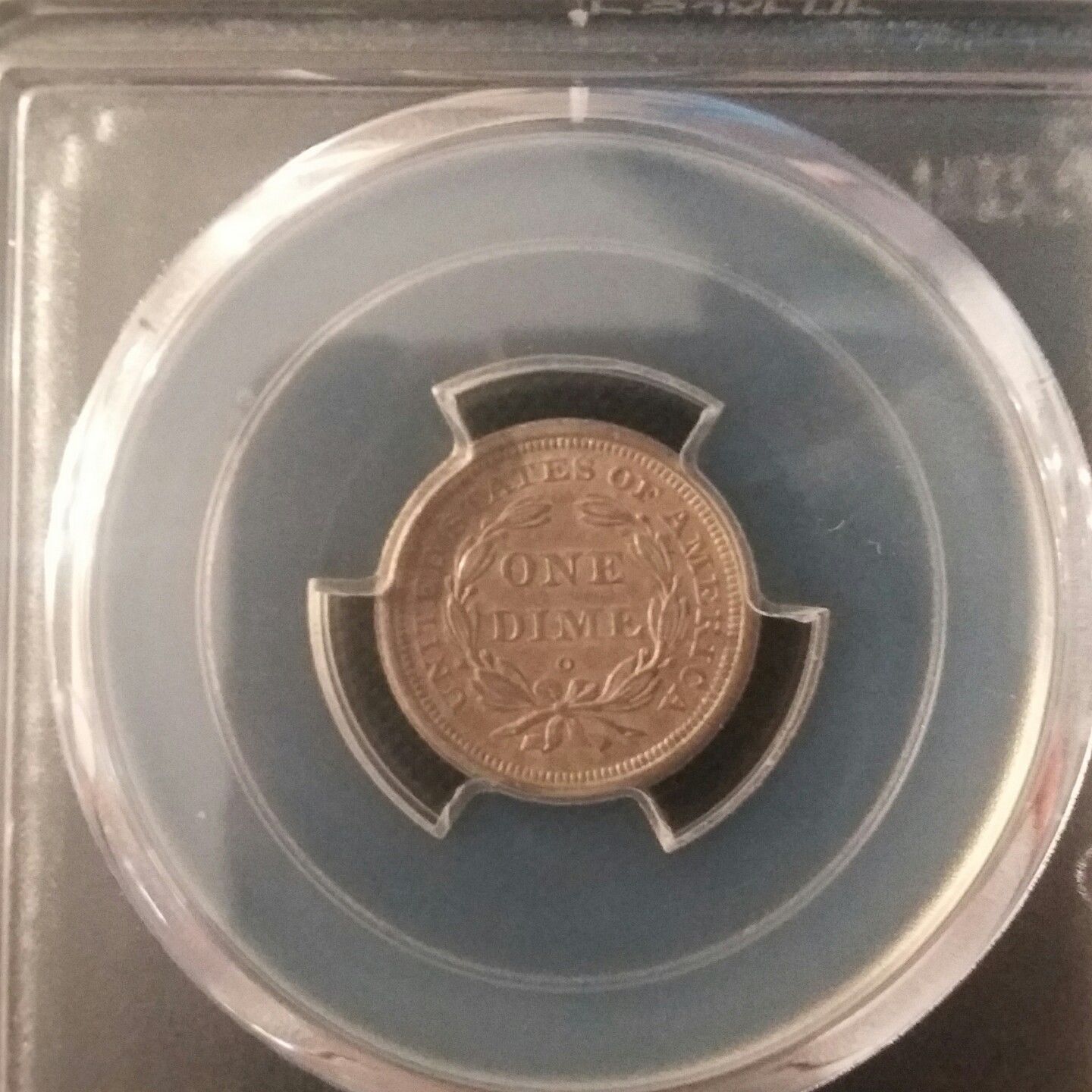 1841 O Seated Liberty Dime  PCGS AU55 | Of Coins & Crystals