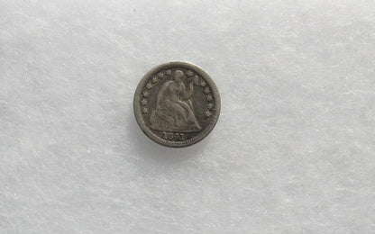 1841 O  Half Dime VF-30 | Of Coins & Crystals