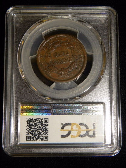 1841 Large Cent PCGS VF-20 | Of Coins & Crystals
