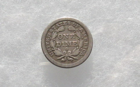 1841 O Seated Liberty Dime VF-20 | Of Coins & Crystals