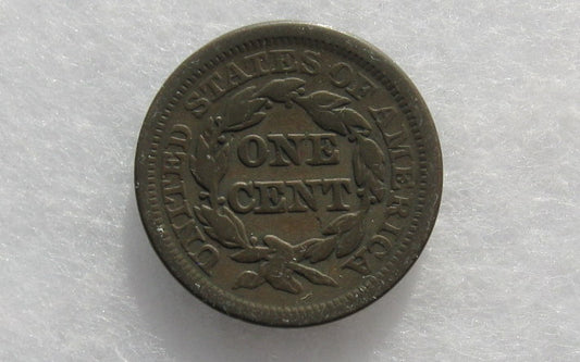 1846 Large Cent F-12 | Of Coins & Crystals