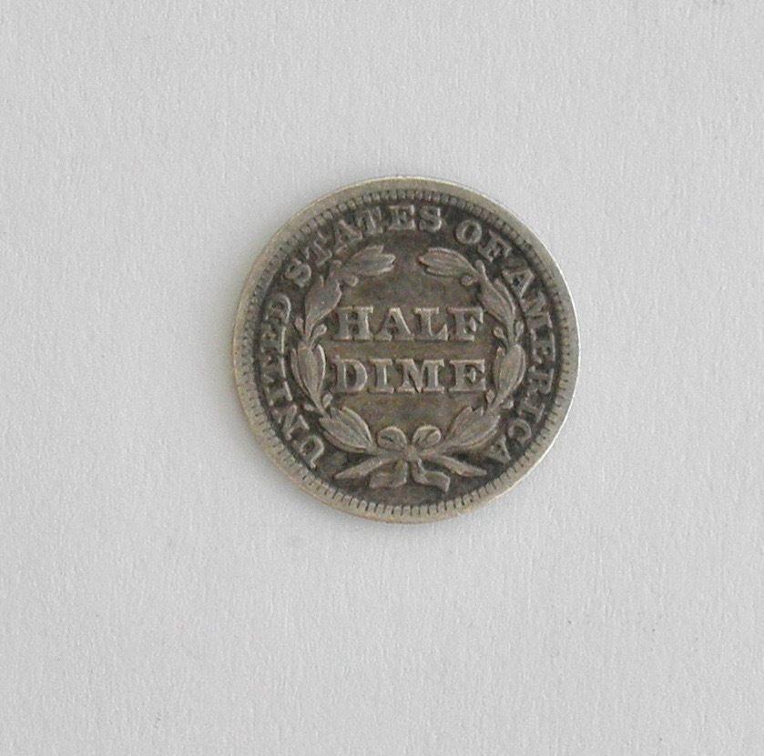 1849 Half Dime VF-20 | Of Coins & Crystals