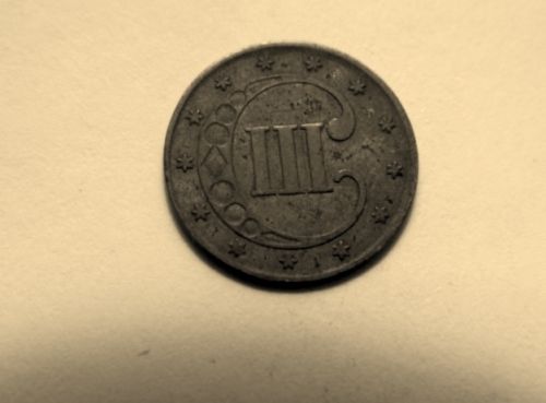 1851 Silver Three Cents XF45 | Of Coins & Crystals