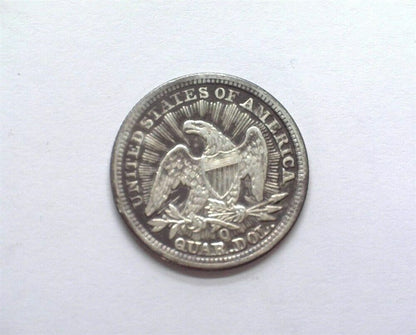 1853O Seated Liberty Quarter VF-35 | Of Coins & Crystals