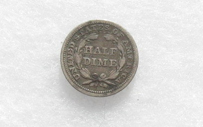 1853 Arrows  Half Dime VF-35 | Of Coins & Crystals