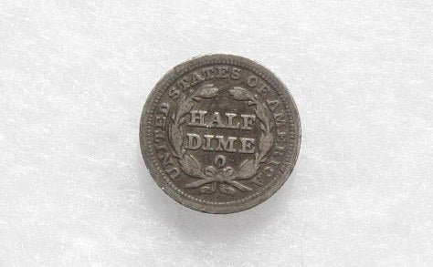 1853 O Arrows Half Dime XF-40 | Of Coins & Crystals