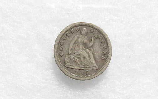 1856-O Half Dime VF-30 | Of Coins & Crystals