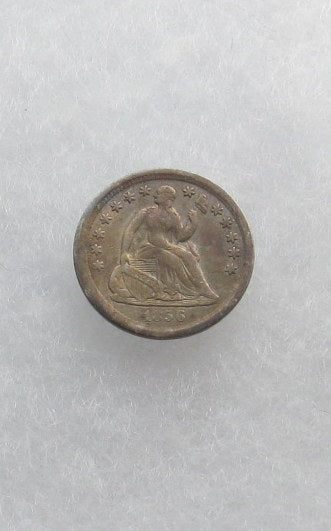 1856 Seated Liberty Half Dime XF-40 | Of Coins & Crystals