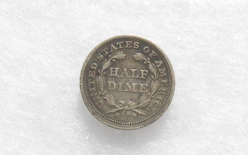 1856 Half Dime XF-40 | Of Coins & Crystals