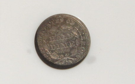 1857 Half Dime NGC MS-62