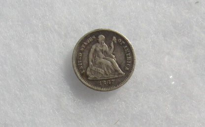 1867-S Half Dime VF-30 | Of Coins & Crystals