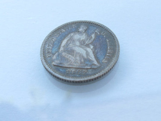 1867 Half Dime