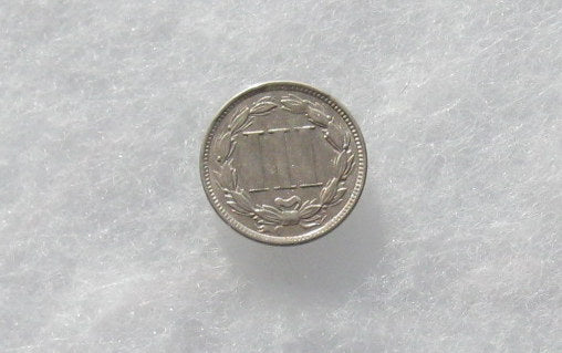 1868 3 Cent Nickel XF-45 | Of Coins & Crystals