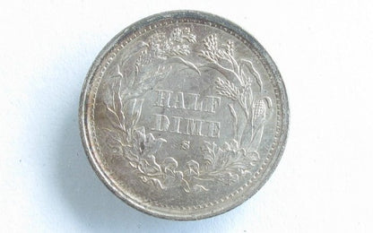 Half Dimes Set of 3 - 1864s, 1865s, 1871s