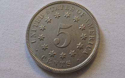 1872 Shield Nickel MS-63 | Of Coins & Crystals