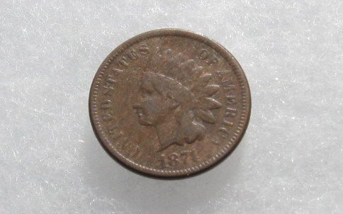 1874 Indian Cent VG-8 | Of Coins & Crystals