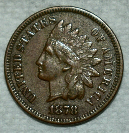1878 Indian Cent XF-40 | Of Coins & Crystals
