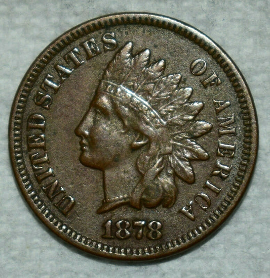 1878 Indian Cent XF-40 | Of Coins & Crystals