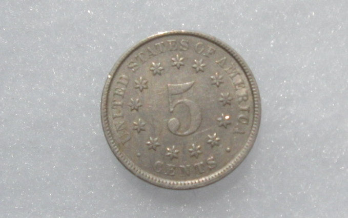 1883 Shield Nickel XF | Of Coins & Crystals