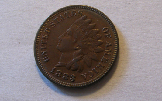 1883 Indian Cent XF-45 | Of Coins & Crystals