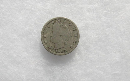 1888 V-Nickel G-4 | Of Coins & Crystals