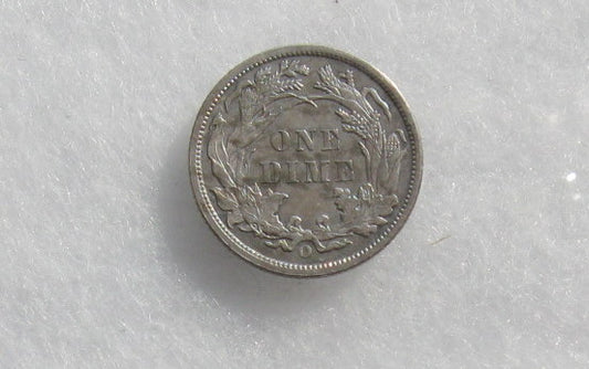 1891 O Seated Liberty Dime AU-55 | Of Coins & Crystals