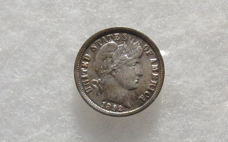 1892 o Barber Dime MS-60 | Of Coins & Crystals