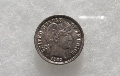 1893 Barber Dime MS-63 | Of Coins & Crystals