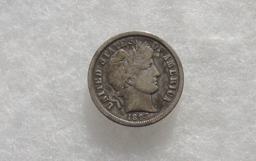 1893O Barber Dime VF-20 | Of Coins & Crystals