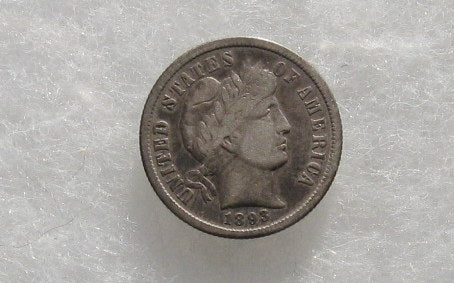 1893S Barber Dime VF-20 | Of Coins & Crystals