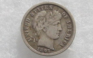 1897S Barber Dime VF-20 | Of Coins & Crystals