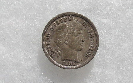 1898 Barber Dime XF-45 | Of Coins & Crystals