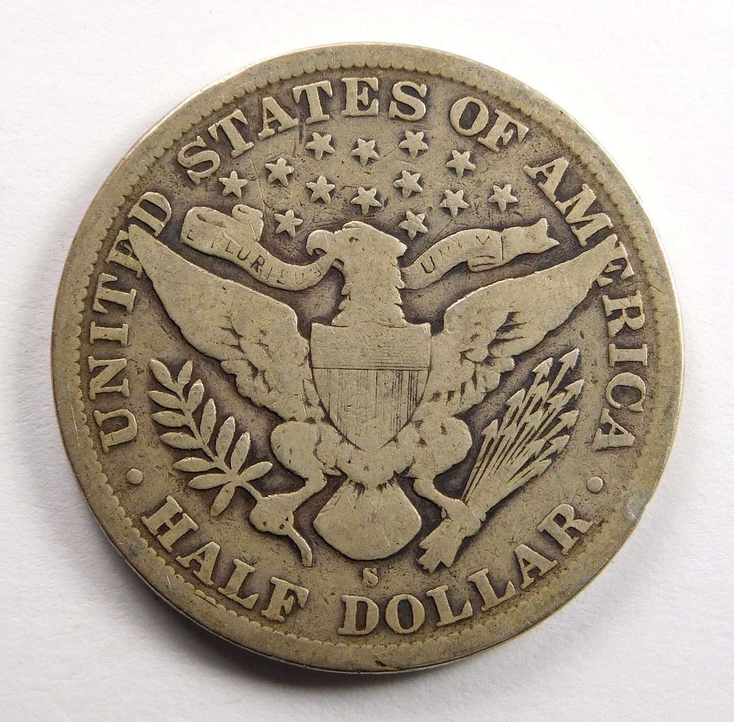1898S Barber Half Dollar VG-8 | Of Coins & Crystals