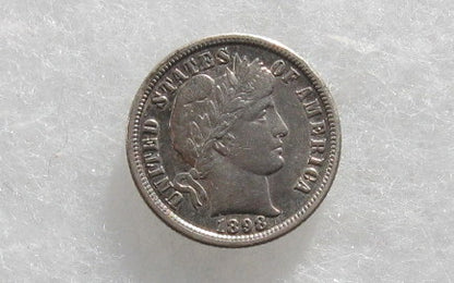 1898O Barber Dime XF-45 | Of Coins & Crystals