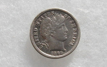 1898O Barber Dime XF-45 | Of Coins & Crystals