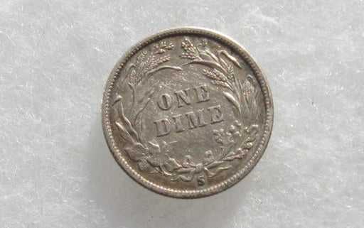 1898S Barber Dime XF-45 | Of Coins & Crystals