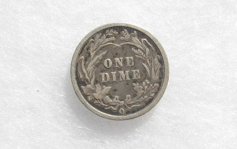 1899 O Barber Dime F-15 | Of Coins & Crystals